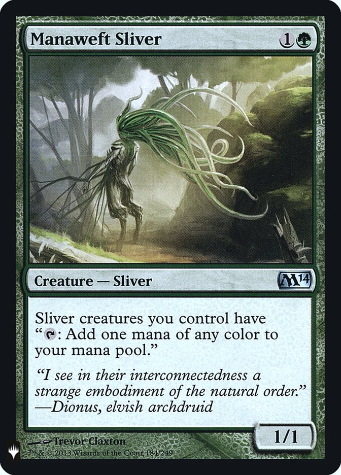 Manaweft Sliver [Mystery Booster] | Local Legends