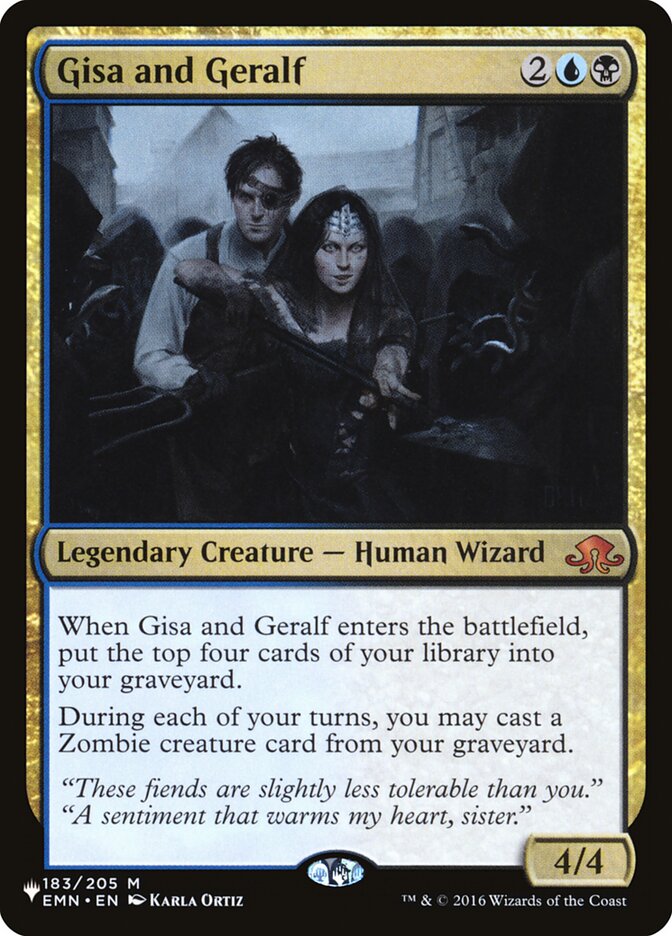 Gisa and Geralf [The List] | Local Legends