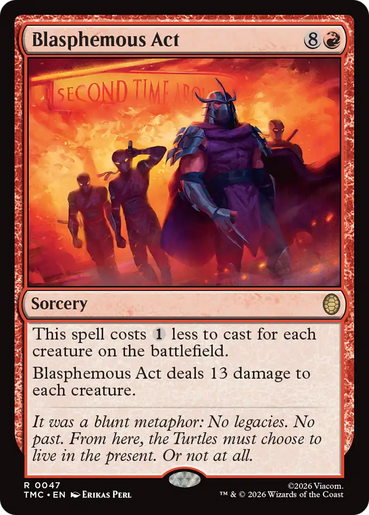 Blasphemous Act [Teenage Mutant Ninja Turtles Commander] | Local Legends