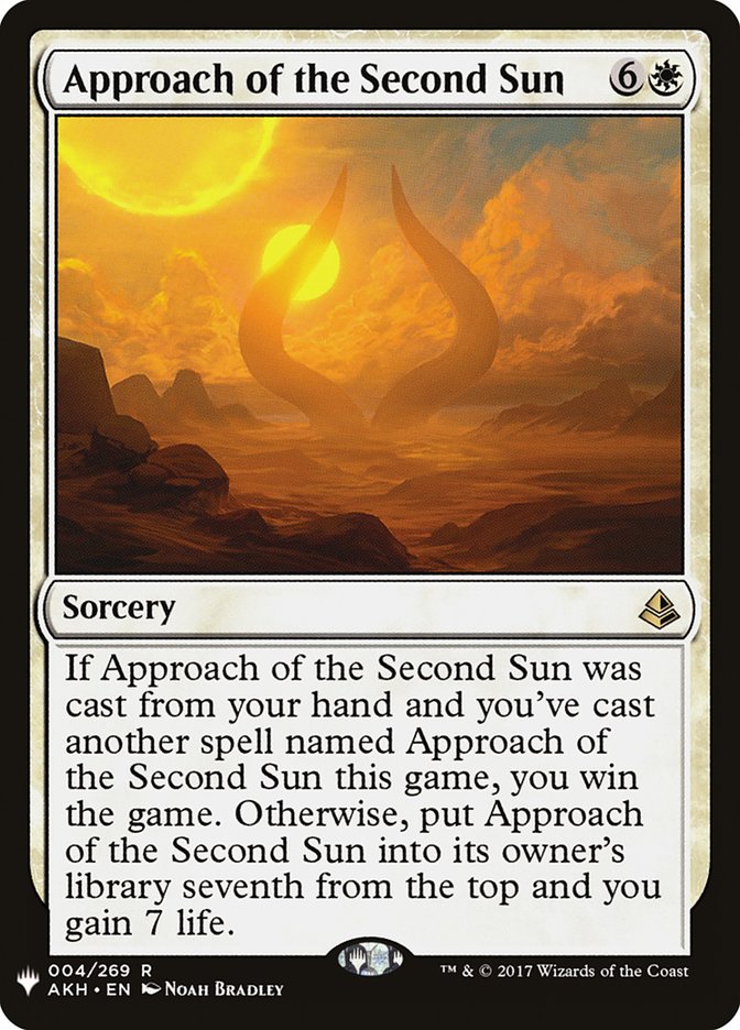 Approach of the Second Sun [Mystery Booster] | Local Legends