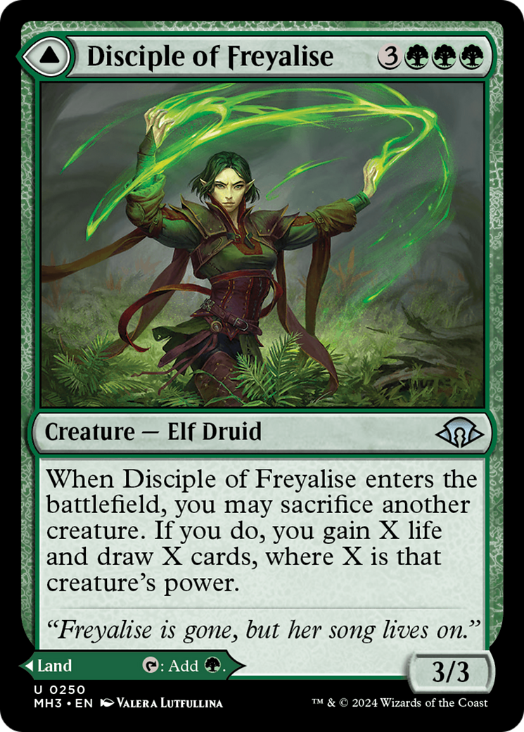 Disciple of Freyalise [Modern Horizons 3] | Golgari Games