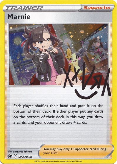 Marnie (SWSH120) [Sword & Shield: Black Star Promos] | Local Legends