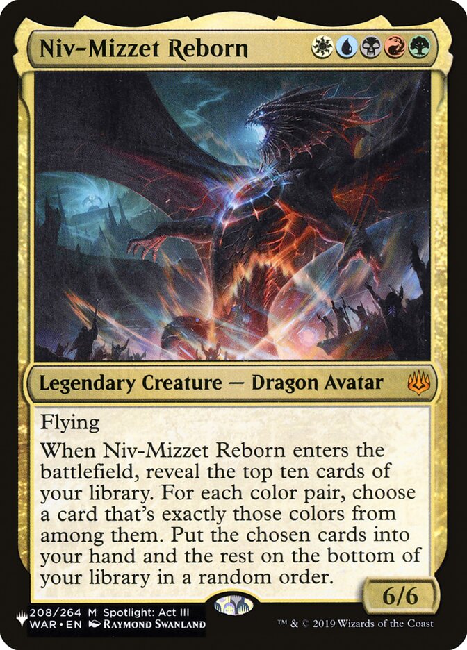 Niv-Mizzet Reborn [The List] | Golgari Games