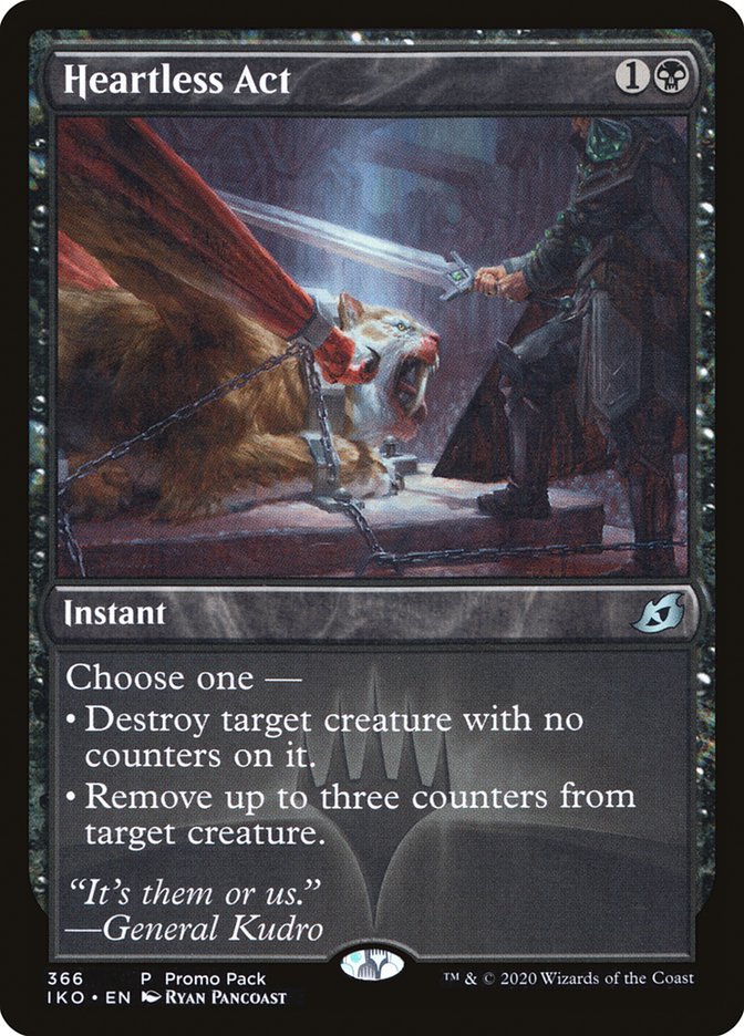 Heartless Act (Promo Pack) [Ikoria: Lair of Behemoths Promos] | Local Legends