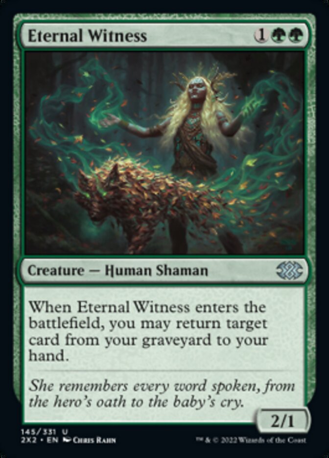 Eternal Witness [Double Masters 2022] | Local Legends