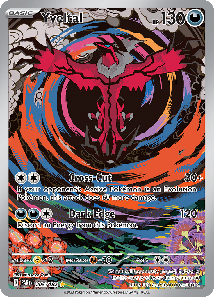 Yveltal (205/182) [Scarlet & Violet: Paradox Rift] | Golgari Games