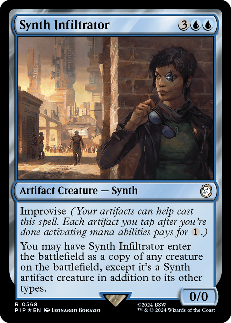 Synth Infiltrator (Surge Foil) [Fallout] | Local Legends