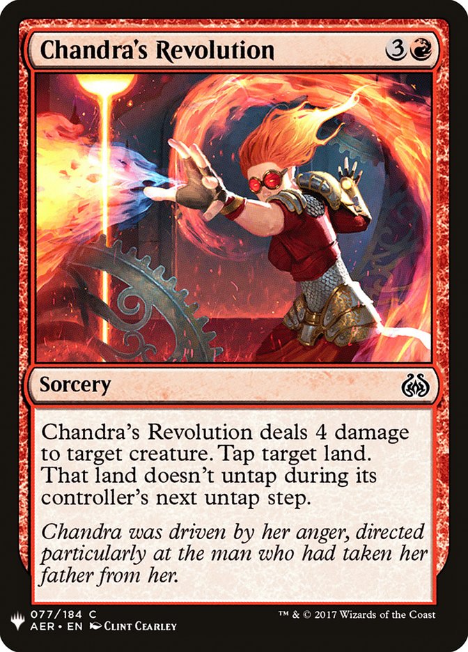 Chandra's Revolution [Mystery Booster] | Local Legends