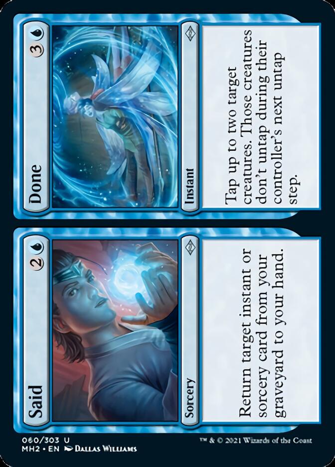 Said // Done [Modern Horizons 2] | Local Legends