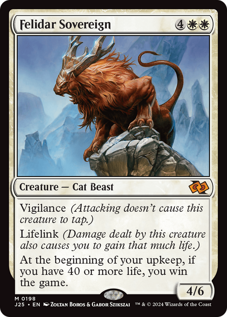 Felidar Sovereign [Foundations Jumpstart] | Local Legends