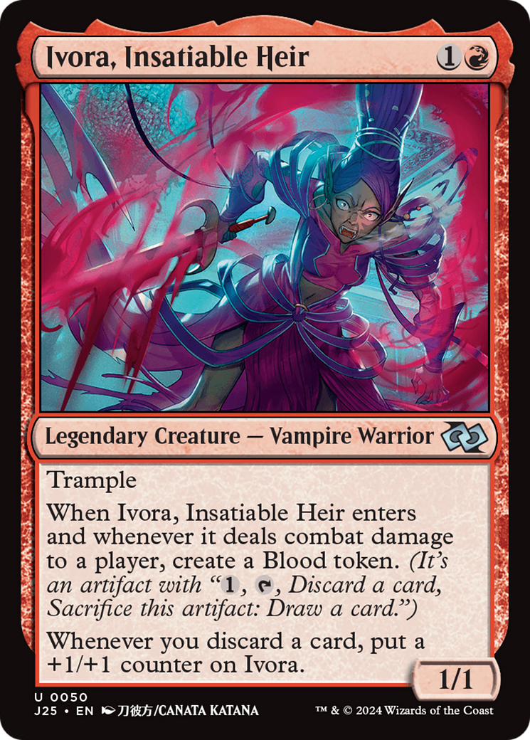 Ivora, Insatiable Heir (Anime) [Foundations Jumpstart] | Local Legends