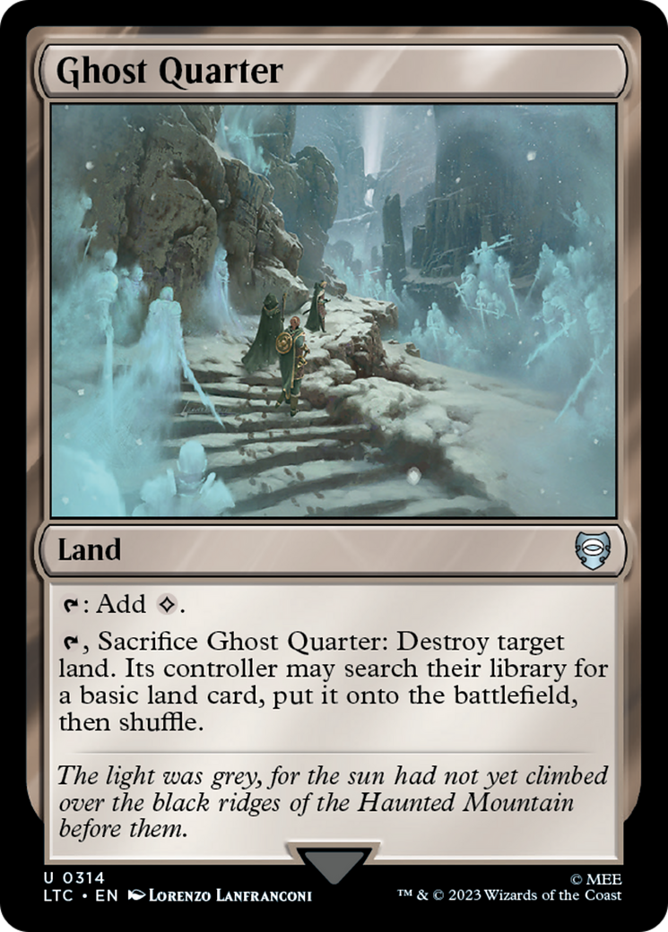 Ghost Quarter [The Lord of the Rings: Tales of Middle-Earth Commander] | Local Legends