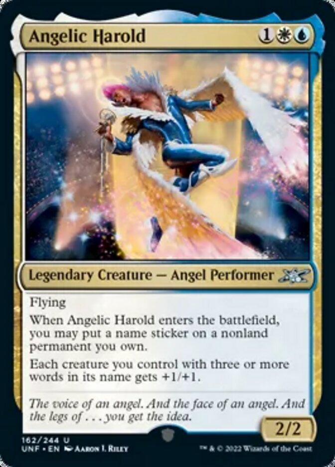 Angelic Harold [Unfinity] | Golgari Games