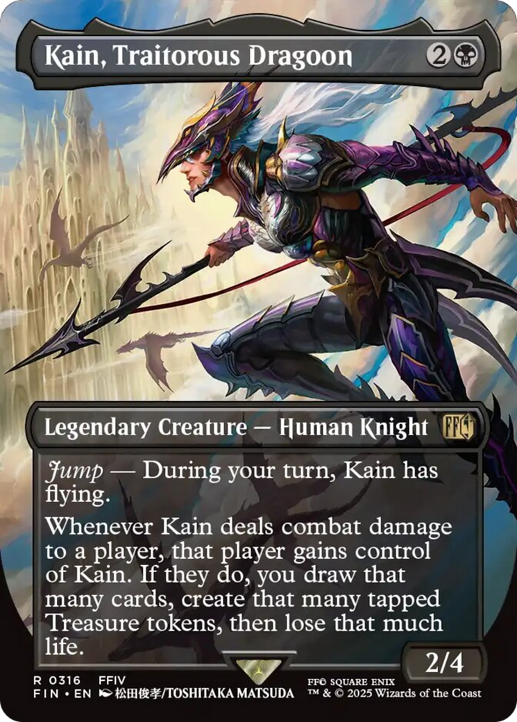 Kain, Traitorous Dragoon (Borderless) [FINAL FANTASY] | Local Legends