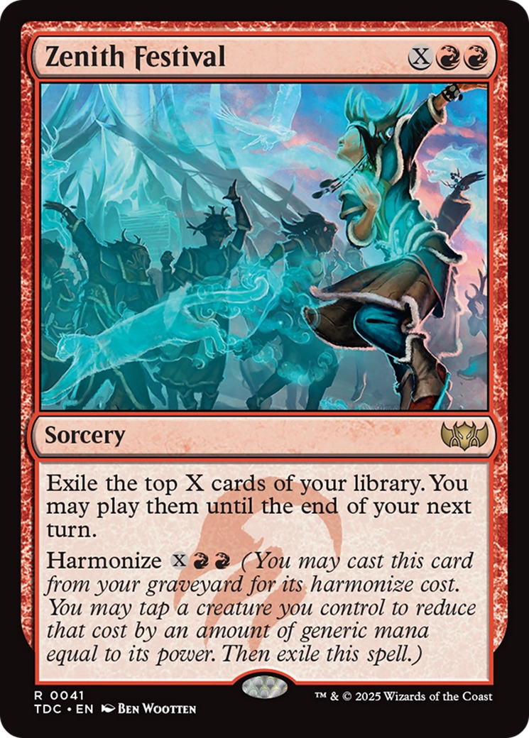 Zenith Festival [Tarkir: Dragonstorm Commander] | Local Legends