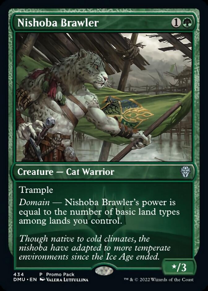 Nishoba Brawler (Promo Pack) [Dominaria United Promos] | Golgari Games