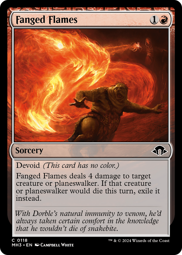 Fanged Flames [Modern Horizons 3] | Local Legends
