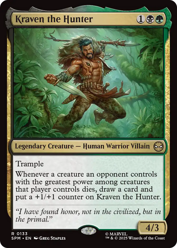 Kraven the Hunter [Marvel's Spider-Man] | Local Legends