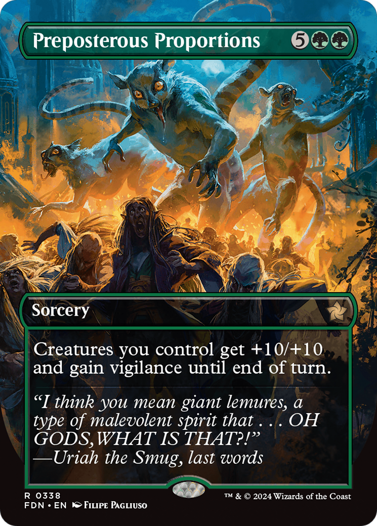 Preposterous Proportions (Borderless) [Foundations] | Local Legends