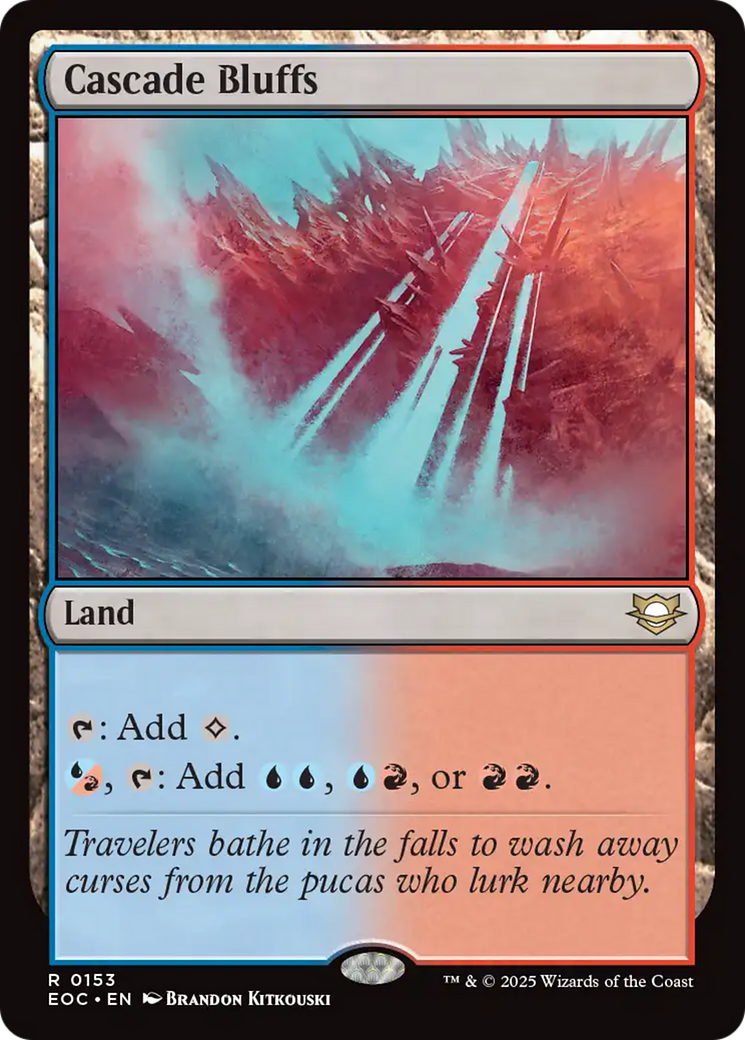 Cascade Bluffs [Edge of Eternities Commander] | Local Legends
