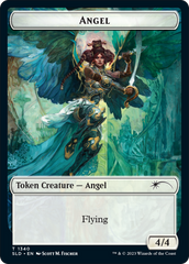 Angel // Spirit Double-Sided Token [Secret Lair Drop Series] | Golgari Games