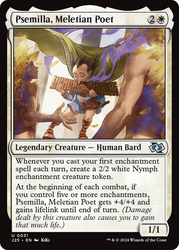 Psemilla, Meletian Poet (Anime) [Foundations Jumpstart] | Local Legends