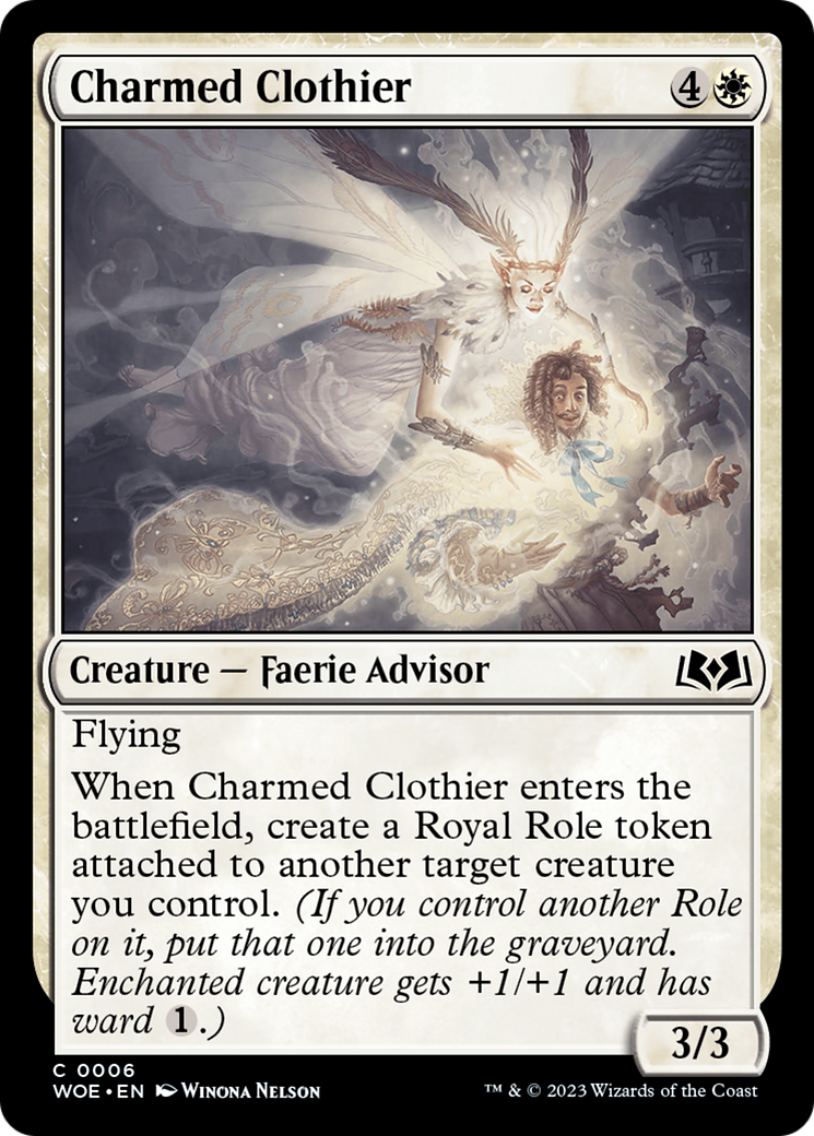 Charmed Clothier [Wilds of Eldraine] | Local Legends