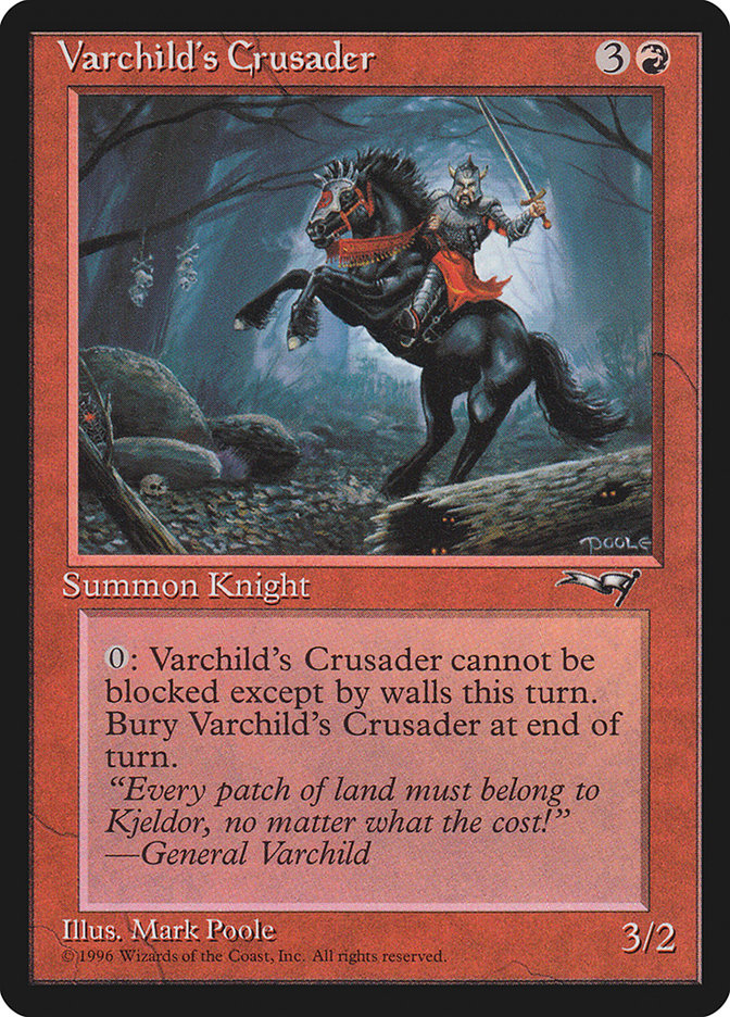 Varchild's Crusader (Black Horse) [Alliances] | Local Legends