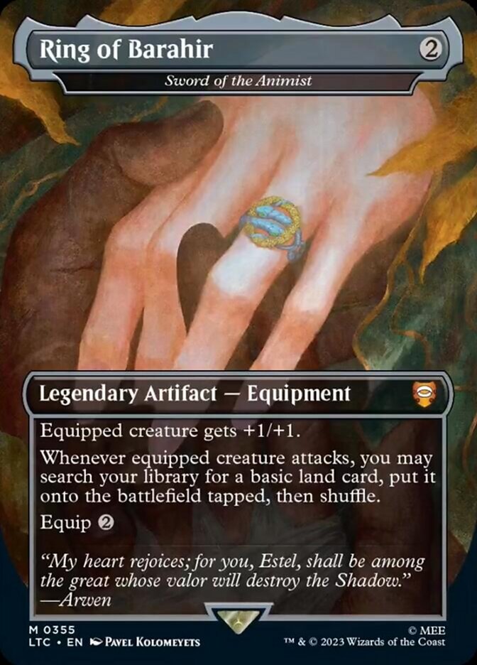 Ring of Barahir - Sword of the Animist [The Lord of the Rings: Tales of Middle-Earth Commander] | Local Legends