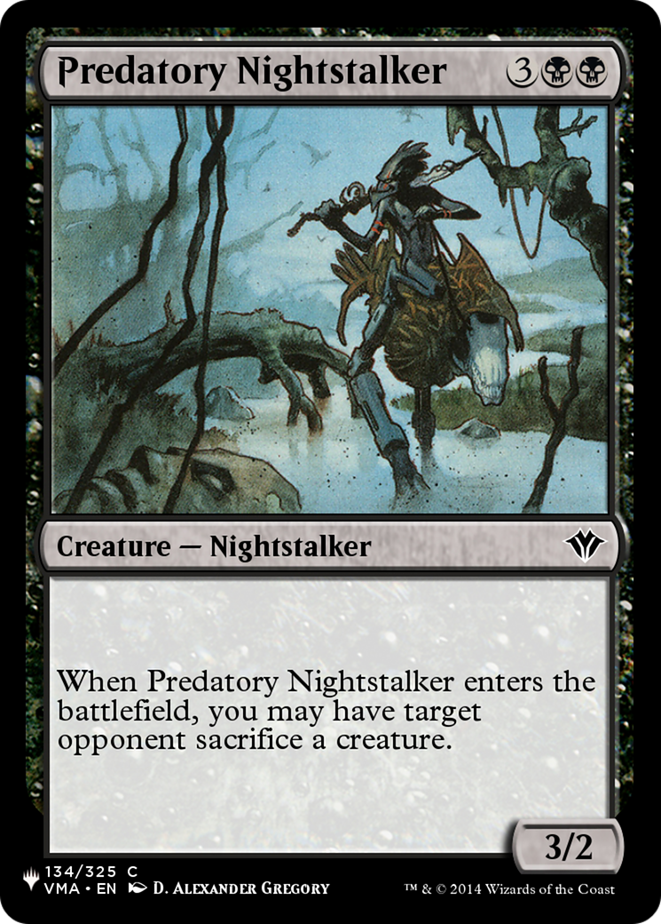 Predatory Nightstalker [The List] | Local Legends