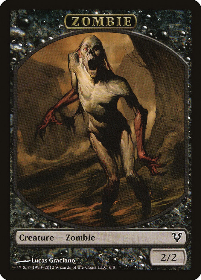 Zombie Token [Avacyn Restored Tokens] | Local Legends