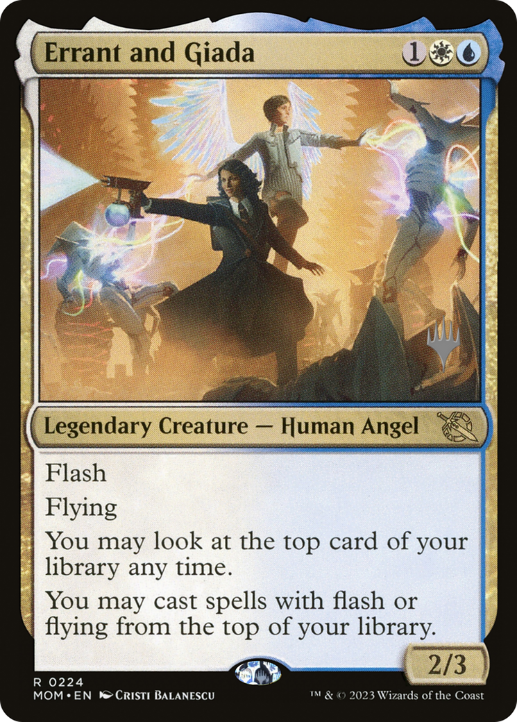 Errant and Giada (Promo Pack) [March of the Machine Promos] | Local Legends