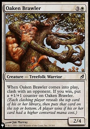 Oaken Brawler [The List] | Golgari Games