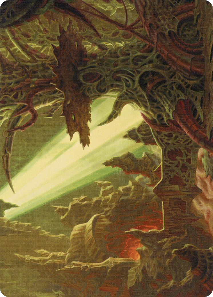 Darkmoss Bridge Art Card [Modern Horizons 2 Art Series] | Local Legends