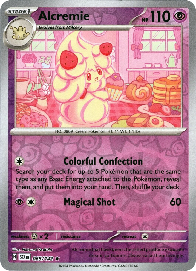 Alcremie (065/142) [Scarlet & Violet: Stellar Crown] | Golgari Games