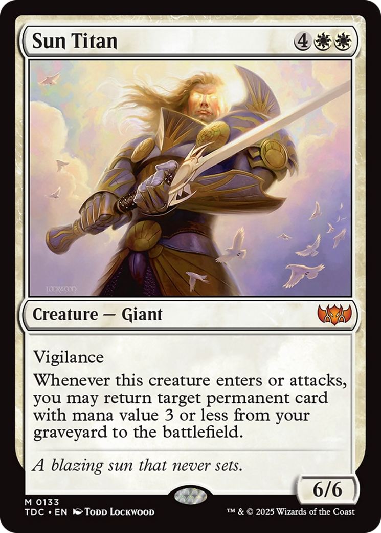 Sun Titan [Tarkir: Dragonstorm Commander] | Local Legends