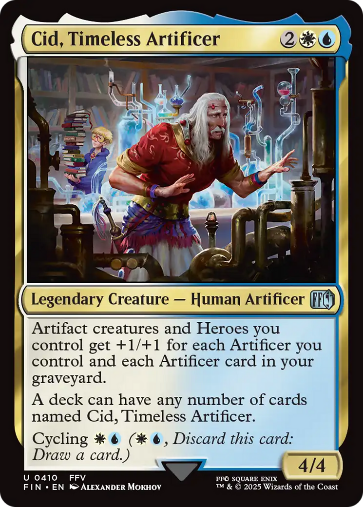 Cid, Timeless Artificer (0410) [FINAL FANTASY] | Local Legends