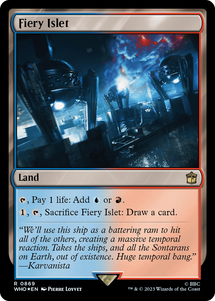 Fiery Islet (Surge Foil) [Doctor Who] | Local Legends