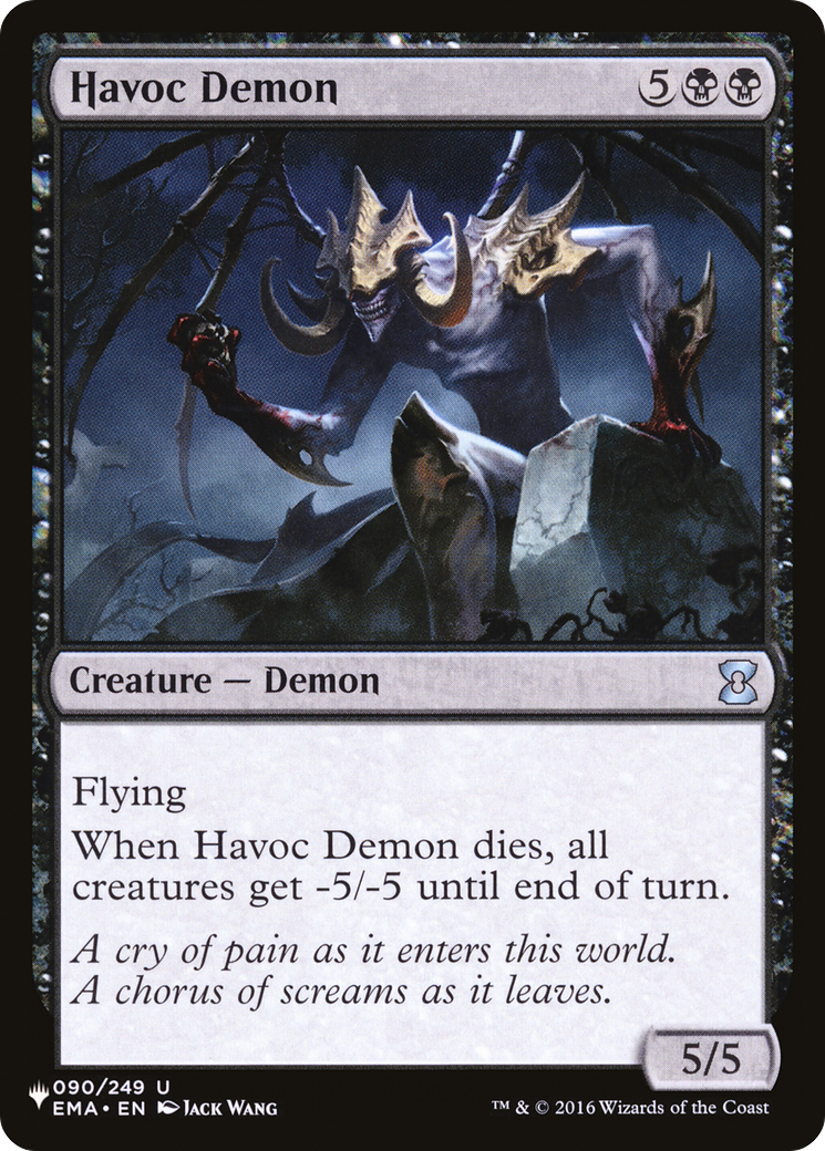Havoc Demon [The List] | Local Legends