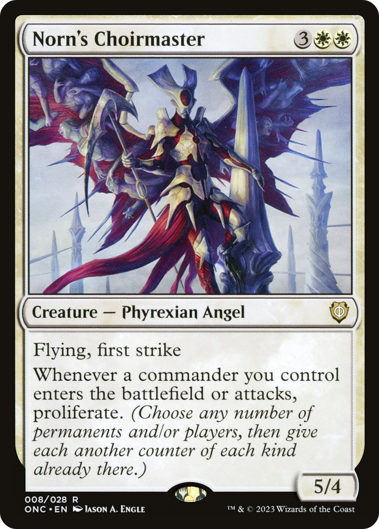 Norn's Choirmaster [Phyrexia: All Will Be One Commander] | Local Legends