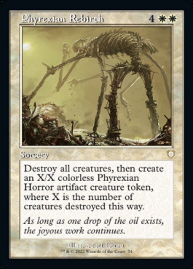 Phyrexian Rebirth (Retro) [The Brothers' War Commander] | Local Legends