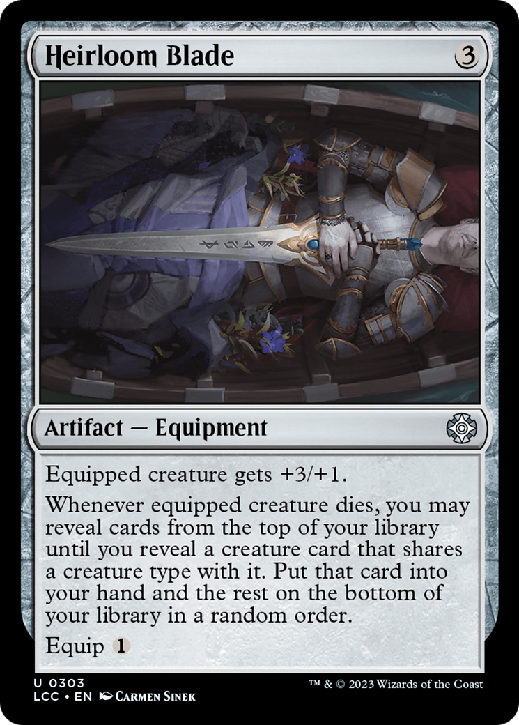 Heirloom Blade [The Lost Caverns of Ixalan Commander] | Local Legends