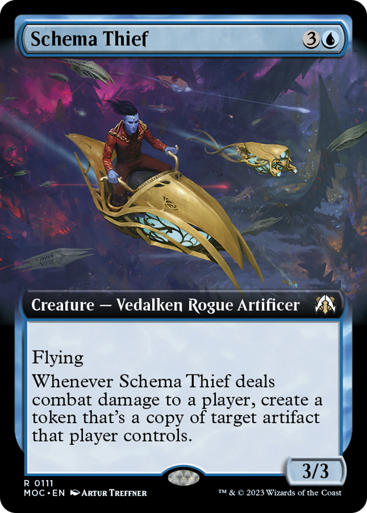 Schema Thief (Extended Art) [March of the Machine Commander] | Local Legends