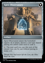 Eye of Ojer Taq // Apex Observatory [The Lost Caverns of Ixalan Commander] | Local Legends