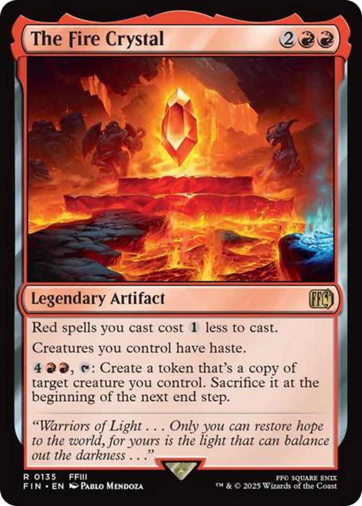 The Fire Crystal [FINAL FANTASY] | Local Legends