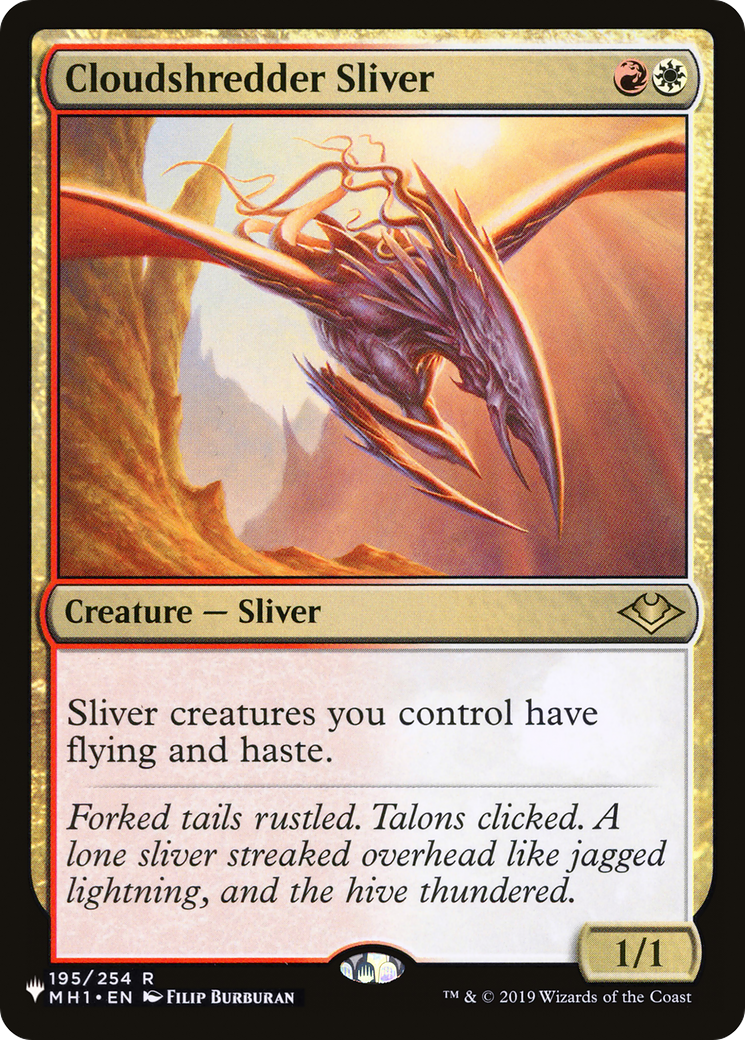 Cloudshredder Sliver (MH1) [The List] | Local Legends
