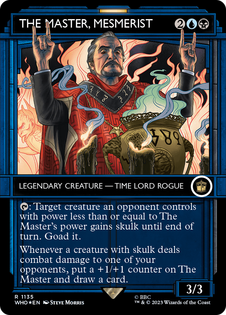 The Master, Mesmerist (Showcase) (Surge Foil) [Doctor Who] | Local Legends