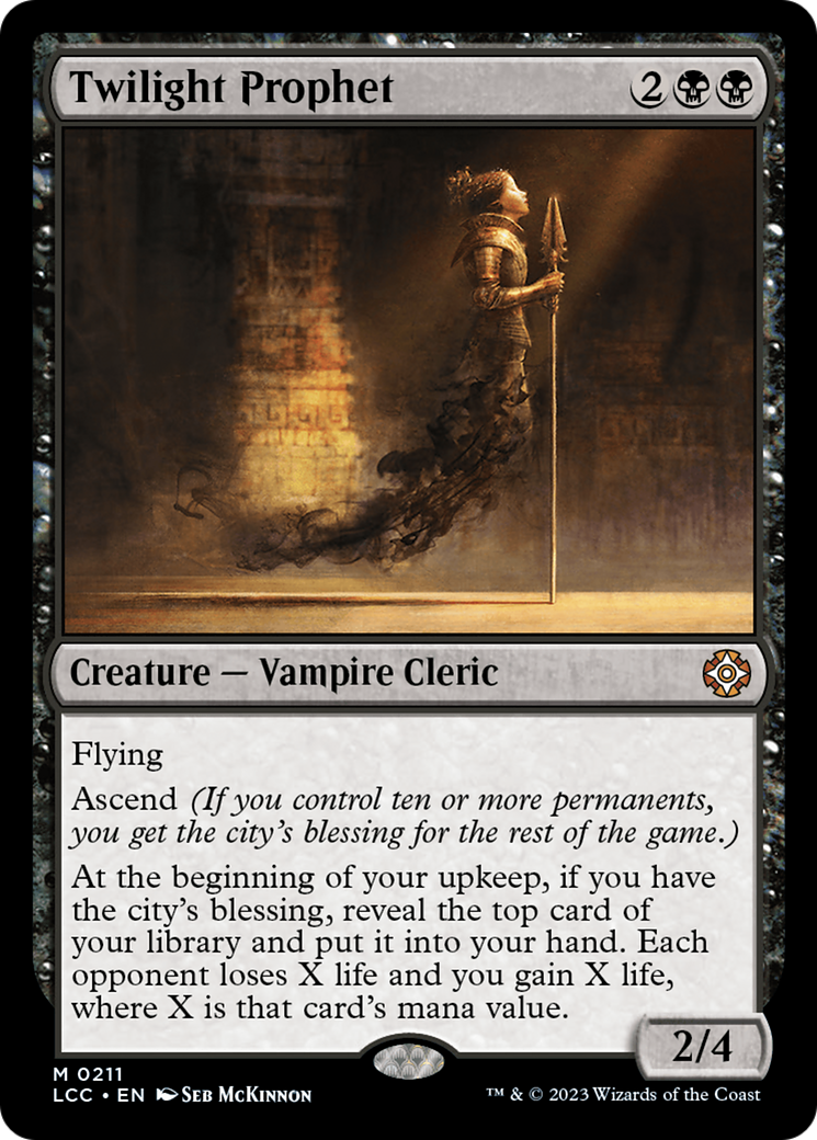 Twilight Prophet [The Lost Caverns of Ixalan Commander] | Local Legends