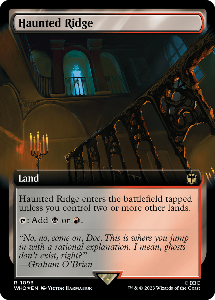 Haunted Ridge (Extended Art) (Surge Foil) [Doctor Who] | Local Legends