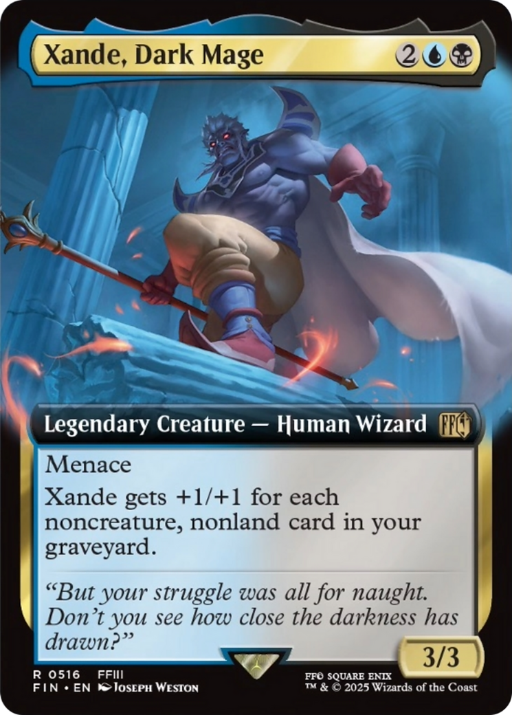 Xande, Dark Mage (Extended Art) [FINAL FANTASY] | Local Legends